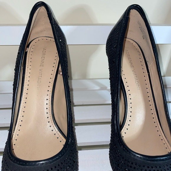 Black rhinestone heels - Picture 11 of 13